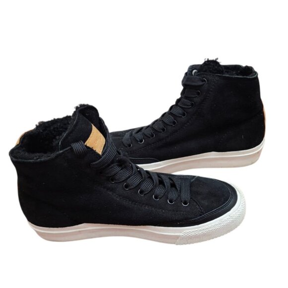 rag & bone Shearling High-Top Sneakers Size EU 38/US 7.5 - Picture 7 of 15